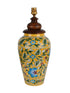JAIPUR BLUE POTTERY HANDIYA TABLE LAMP WITH OUT SHADE